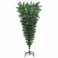 HKM-046035 Upside Down Artificial Christmas Tree with Steel Stand - 120 cm Height