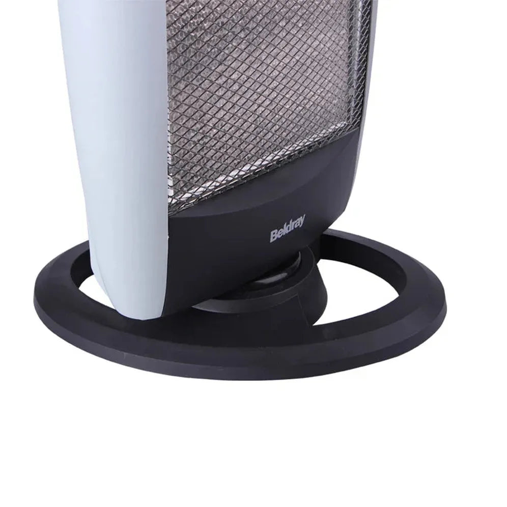 KTX-046419 1200W Electric Halogen Heater with 3 Adjustable Heating Levels and Remote Control