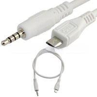 HKM-046419 USB to 3.5mm Male Audio Adapter Cable for Cellphones - Copper Core Sound Cable