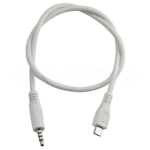 HKM-046419 USB to 3.5mm Male Audio Adapter Cable for Cellphones - Copper Core Sound Cable