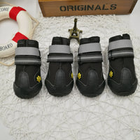 HKM-046547 Waterproof Dog Shoes with Non-Slip Sole and Adjustable Strap for All Weather Conditions