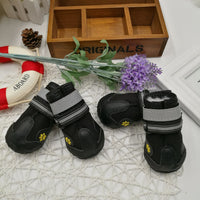 HKM-046547 Waterproof Dog Shoes with Non-Slip Sole and Adjustable Strap for All Weather Conditions