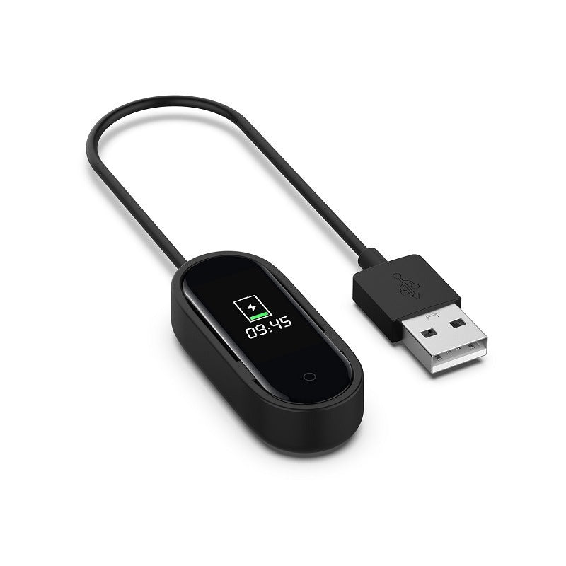 HKM-046611 Xiaomi 4th Generation Smart Bracelet Magnetic Charging Cable - Black
