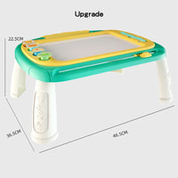 HKM-046803 Erasable Magnetic Drawing Board Table for Children - Creative Art and Learning Toy