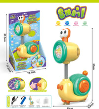 HKM-046867 Automatic Bubble Blower Toy - Cartoon Snail Shape, Rechargeable 20-Hole Bubble Machine for Ages 5 and Up