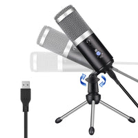 HKM-046931 Condenser Microphone for Podcasting, Streaming, and Voice Recording - Wireless with Stand