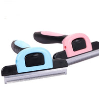 HKM-046931 Pet Hair Removal Comb for Long Hair Pets - Effective Dead Hair and Fuzzy Hair Remover