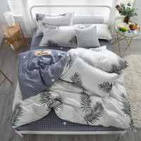 HKM-046995 Three-Piece Aloe Cotton and Polyester Bedding Set for 1.2m to 2.0m Beds