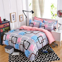 HKM-046995 Three-Piece Aloe Cotton and Polyester Bedding Set for 1.2m to 2.0m Beds