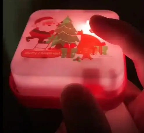 HKM-047059 Christmas Themed Children's Educational Mini Projector Toy for Various Age Groups