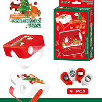 HKM-047059 Christmas Themed Children's Educational Mini Projector Toy for Various Age Groups