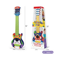 HKM-047187 Musical Toy Guitar for Kids - 18' Ukulele with 8 Scales and Battery Operated Features