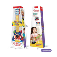 HKM-047187 Musical Toy Guitar for Kids - 18' Ukulele with 8 Scales and Battery Operated Features