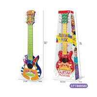 HKM-047187 Musical Toy Guitar for Kids - 18' Ukulele with 8 Scales and Battery Operated Features
