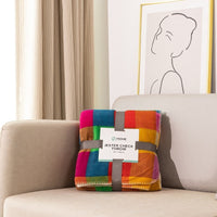 HKM-047379 Thick Coral Fleece Double Layer Blanket - Soft, Versatile, All-Season Comfort