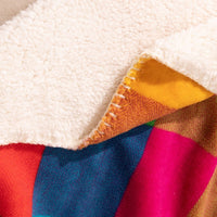 HKM-047379 Thick Coral Fleece Double Layer Blanket - Soft, Versatile, All-Season Comfort