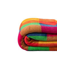HKM-047379 Thick Coral Fleece Double Layer Blanket - Soft, Versatile, All-Season Comfort