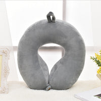 HKM-047507 U-Shaped Travel Neck Pillow - Comfortable Support for Plane Journeys