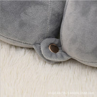HKM-047507 U-Shaped Travel Neck Pillow - Comfortable Support for Plane Journeys
