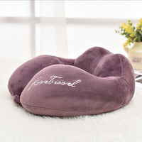 HKM-047507 U-Shaped Travel Neck Pillow - Comfortable Support for Plane Journeys