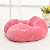 HKM-047507 U-Shaped Travel Neck Pillow - Comfortable Support for Plane Journeys