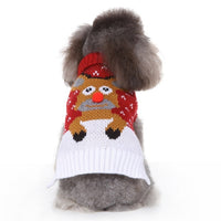 HKM-047635 Winter Warm Dog Sweater with Skull Design - Sizes S to XXL