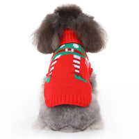 HKM-047635 Winter Warm Dog Sweater with Skull Design - Sizes S to XXL