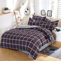 HKM-047699 Aloe Floral Cotton Polyester Bedding Set - Four-Piece for 2.0m Bed