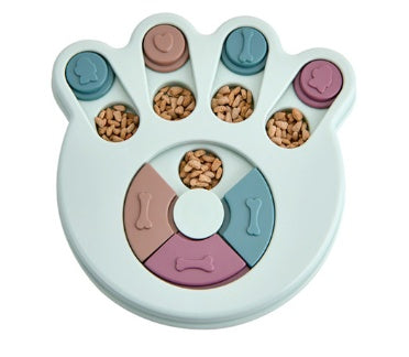 HKM-047827 Pet Puzzle Toys Increase Interactive Slow Dispensing Feeding Training Games Feeder