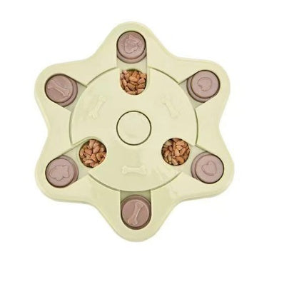 HKM-047827 Pet Puzzle Toys Increase Interactive Slow Dispensing Feeding Training Games Feeder