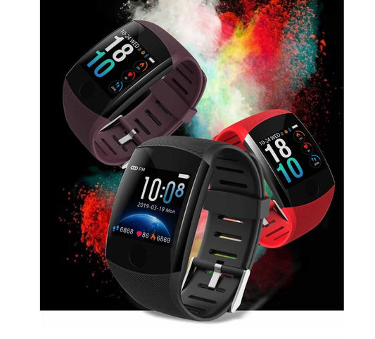 HKM-047891 Sporty 1.3-Inch Touchscreen Running Bracelet with Sleep Monitoring and Step Counting in Multiple Colors