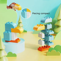 HKM-047955 Eco-Friendly Classic Big Building Blocks Set for Kids - 120-130 Pieces Assembly Toy