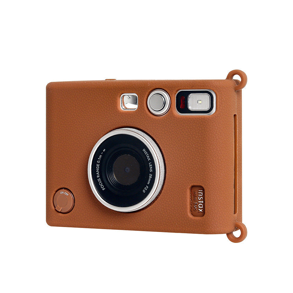 HKM-047955 Wear-resistant Silica Gel Protective Cover for Polaroid Mini EVO in Multiple Colors