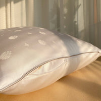 HKM-048339 Extra Soft Silk Medium Low Profile Pillow - 48x74cm, Regenerated Cellulose Fiber Filling
