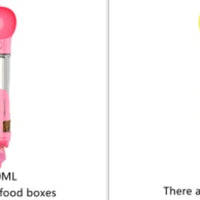 HKM-048403 Pet Multi-functional Water Bottle with Waste Disposal Features - 300ml Capacity, Available in Multiple Colors