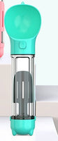 HKM-048403 Pet Multi-functional Water Bottle with Waste Disposal Features - 300ml Capacity, Available in Multiple Colors