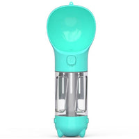 HKM-048403 Pet Multi-functional Water Bottle with Waste Disposal Features - 300ml Capacity, Available in Multiple Colors