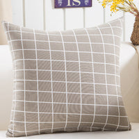 HKM-048595 Plush Geometric Black and Yellow Sofa Pillowcase, 45x45cm for Living Room, Bedroom, and More