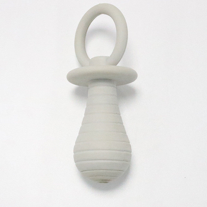 HKM-048851 Durable TPR Pacifier Dog Chew Toy - Biting Resistant, Multiple Colors Available