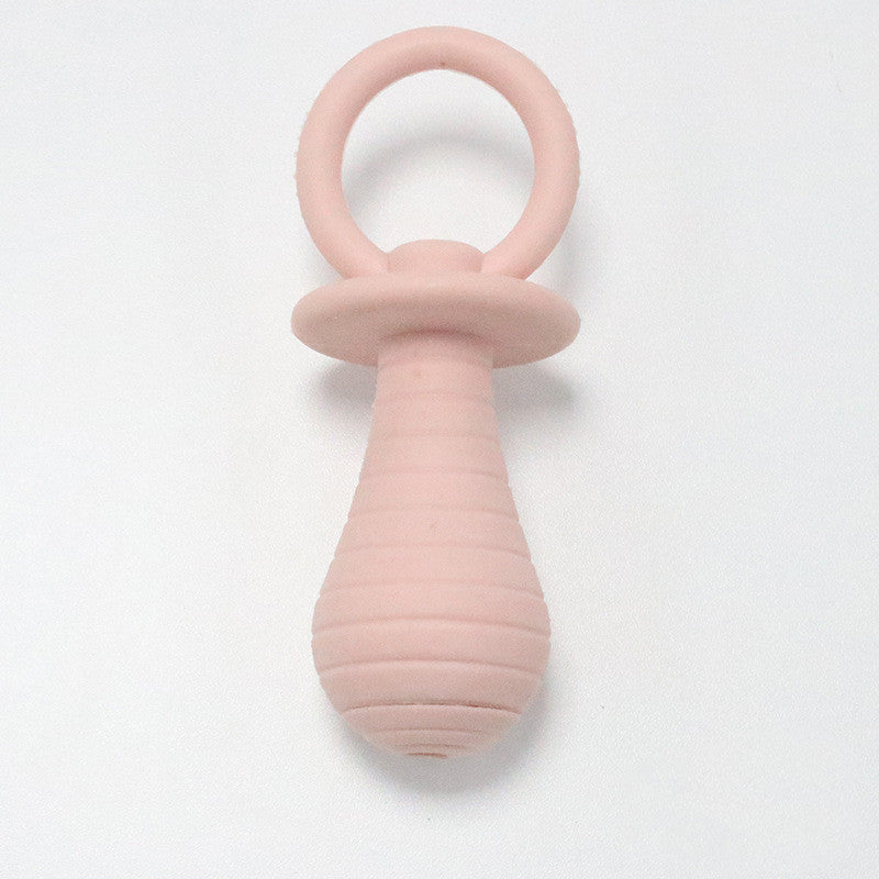 HKM-048851 Durable TPR Pacifier Dog Chew Toy - Biting Resistant, Multiple Colors Available