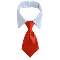 HKM-049235 Striped Cotton Polyester Dog Bow Tie Scarf Collar - Summer Hip Hop Style