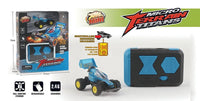 HKM-049491 1:64 Scale Mini RC Buggy Off-Road Remote Control Car, 5-Channel, 2.4G, Ready-to-Go