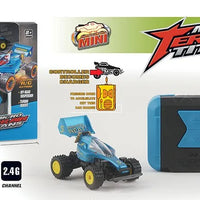 HKM-049491 1:64 Scale Mini RC Buggy Off-Road Remote Control Car, 5-Channel, 2.4G, Ready-to-Go