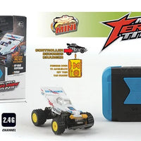 HKM-049491 1:64 Scale Mini RC Buggy Off-Road Remote Control Car, 5-Channel, 2.4G, Ready-to-Go