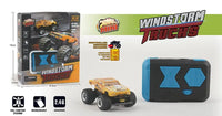 HKM-049491 1:64 Scale Mini RC Buggy Off-Road Remote Control Car, 5-Channel, 2.4G, Ready-to-Go