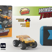 HKM-049491 1:64 Scale Mini RC Buggy Off-Road Remote Control Car, 5-Channel, 2.4G, Ready-to-Go