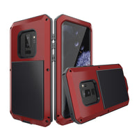HKM-049619 Mitywah Metal Protective Case for Samsung S9, S9+, S8, S8+, S7, S7 Edge - Waterproof and Drop-Resistant