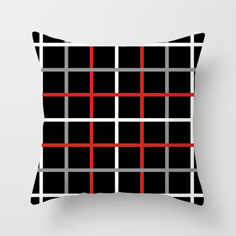 HKM-049811 Cotton Sofa Pillow Pair - 45x45cm Cushion Covers