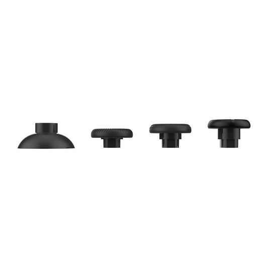 HKM-049875 Rocker Cap Accessory Kit for PS5, PS4, XSX, and Switch - 8 Black Caps Included