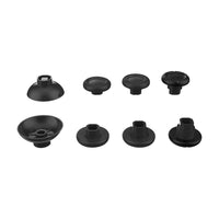 HKM-049875 Rocker Cap Accessory Kit for PS5, PS4, XSX, and Switch - 8 Black Caps Included